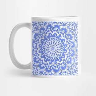 French Blue Mandala Mug